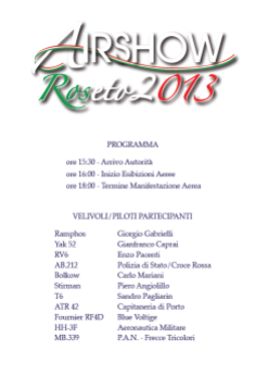 roseto air show 2013 programma